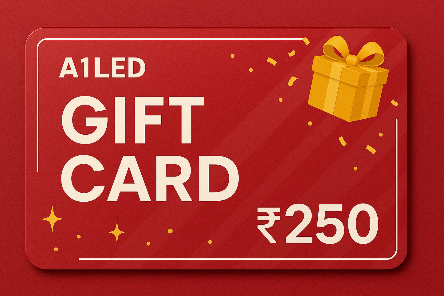 A1LED Gift Card A1 LED