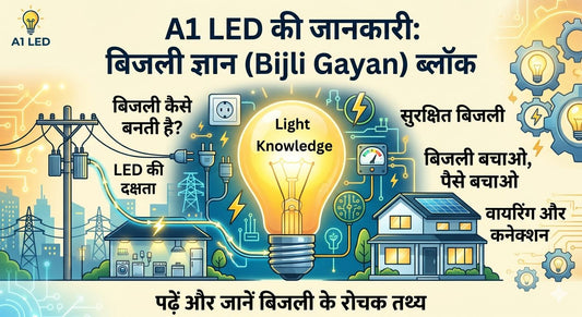 Ghar Ki Electrical Wiring Kaise Karein? Complete Guide for New Homes 2026 A1 LED