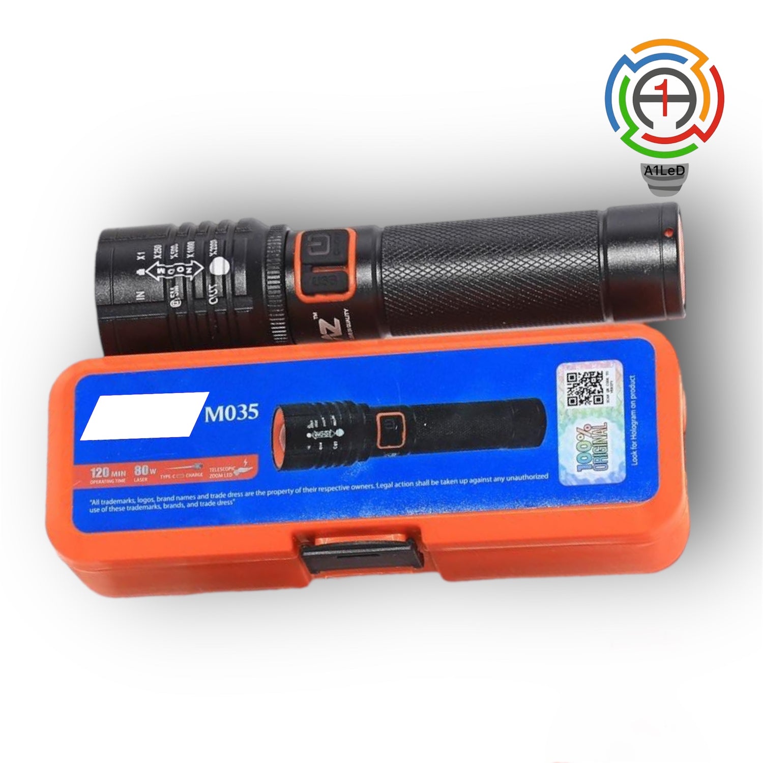 Rechargeable-LED-Torch A1 LED