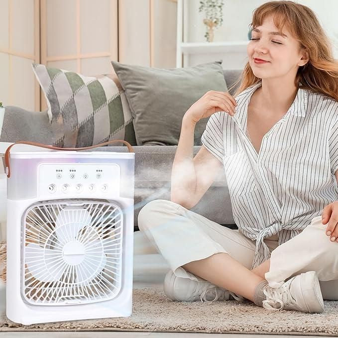 Mini-Portable-USB-Fan A1 LED