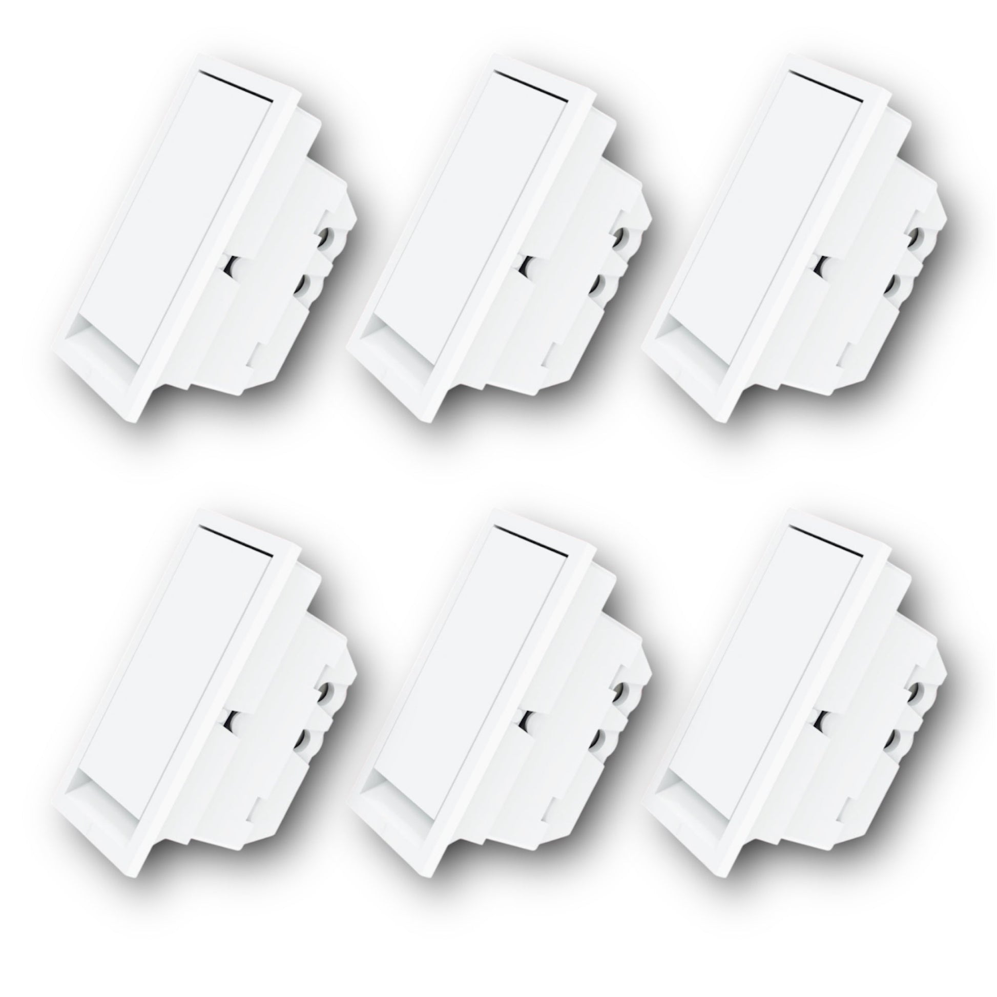 Flat Switch 10A (Pack of 20) – Durable and Efficient Electrical Control ROMA Type A1 LED
