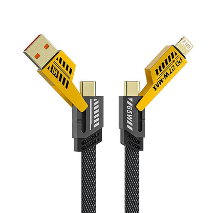 A1 LED USB C Cable Lightning Cable 4 in 1