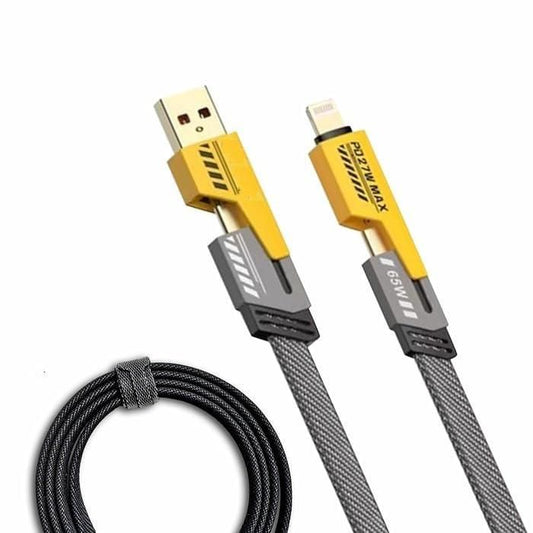A1 LED USB C Cable Lightning Cable 4 in 1