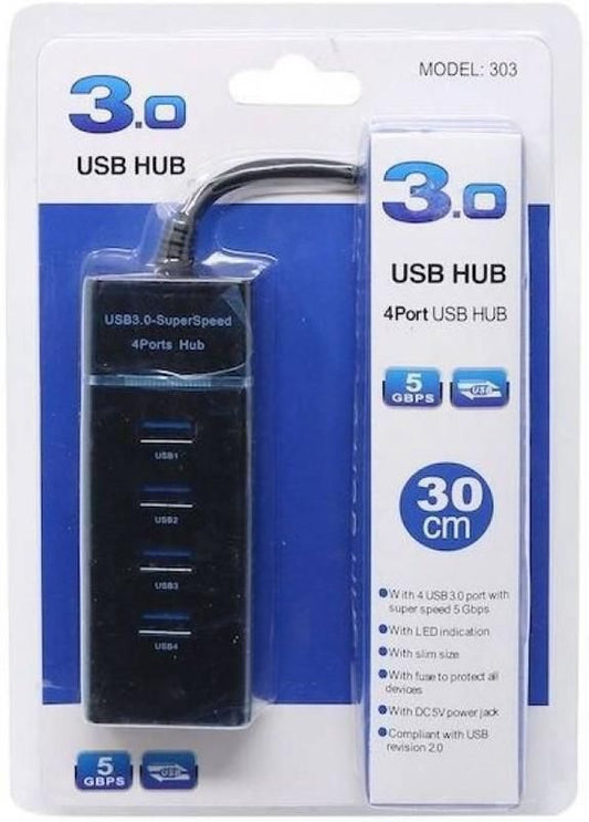 Auto Ryde 3.0 USB SUPER SPEED USB HUB a1-led-7995