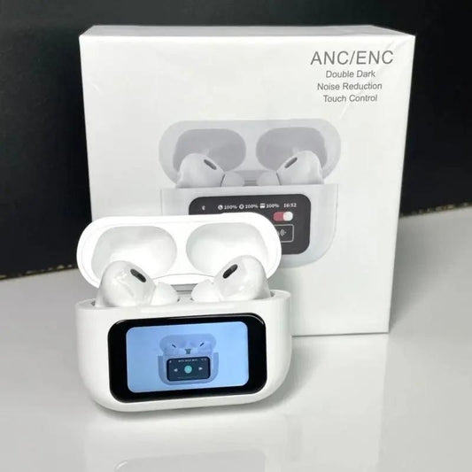 A1 LED Smart Wireless Earbuds with LCD Touch Screen