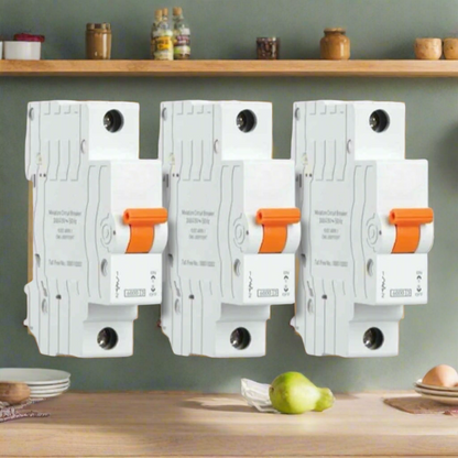 3 Piece Combo MCB 32A – High-Quality Miniature Circuit Breaker for Safety & Protection A1 LED