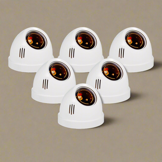 Angel Bulb Holder Set – 6 Pieces | B22 Base | Durable & Heat-Resistant | For Home, Office & Shops A1 LED