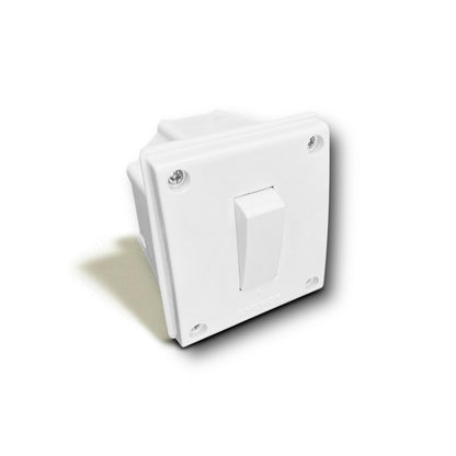 A1LED 16A Heavy Duty Surface Gang Switch Box | Wall Mount Switch for Geyser & AC A1 LED