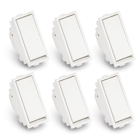 10A Flat Switch - 6 Piece Combo Set